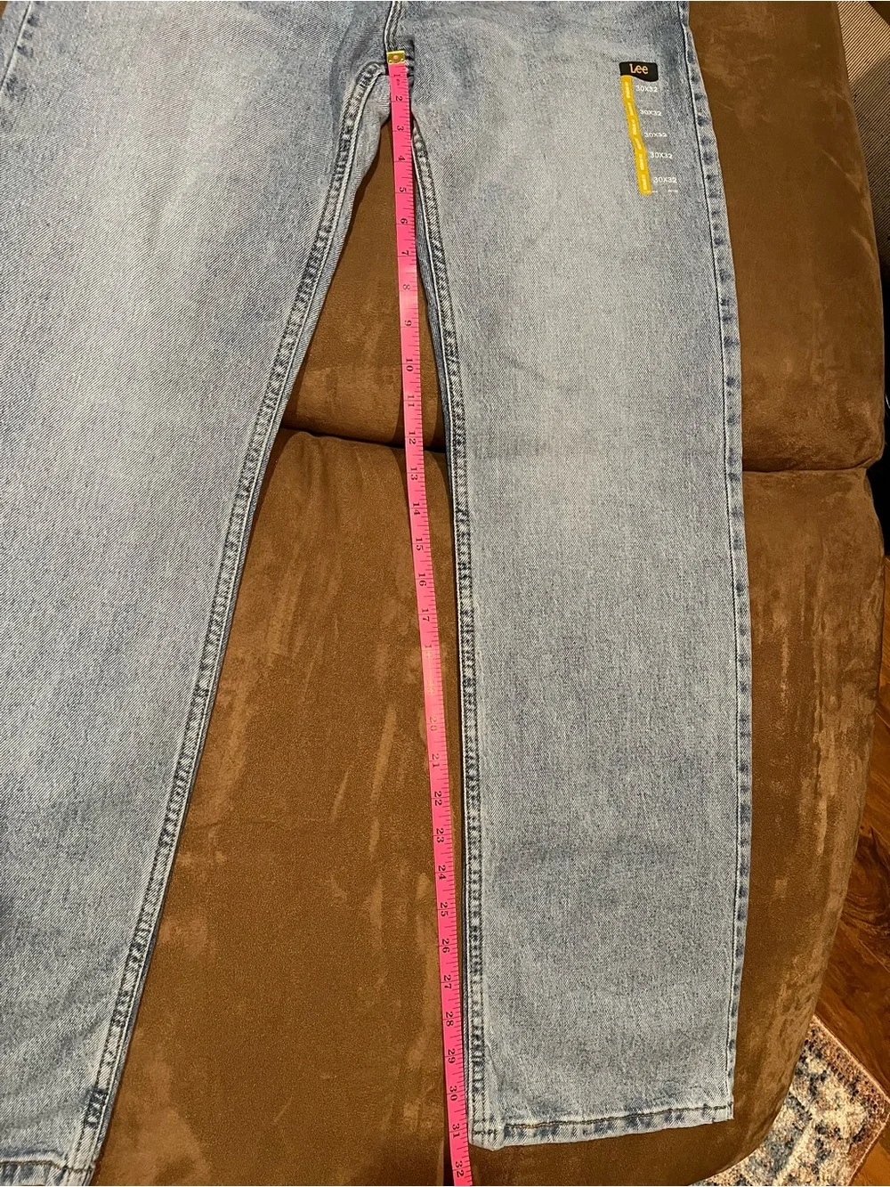 Lee Men’s Bootcut Jeans in Regular Fit and Light Wash